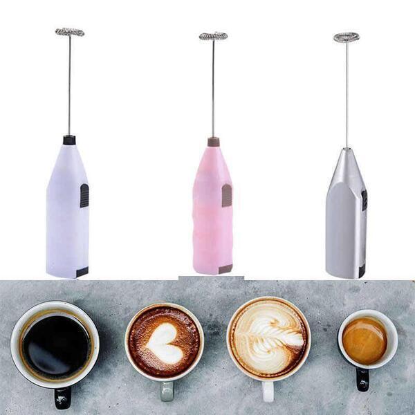 Coffee Milk Drink Electric Whisk Mixer Forther Foamer Egg Beater Electric Mini Handle Mixer Stirrer Kitchen Tool