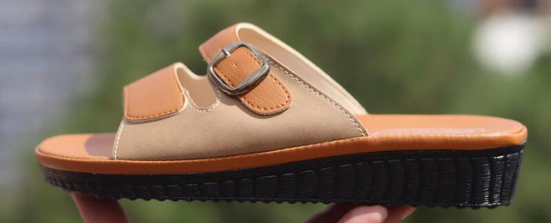 Comfortable Light Brown Sandals For Women (SP)