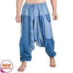 Cotton Yoga Multicolor Trousers For Men