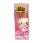 Golden Rose And Teddy Gift Set