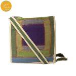 Creative Touch Crocodile Green Flap Lock Cross Body Bag For Women 6414