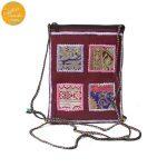 Creative Touch Maroon Cross Body Bag For Women 9212