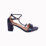 Crisscross Block Heel Ankle Strap Sandal For Women