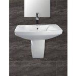 CROME HALF WASH BASIN (only basin with 575*465*190mm size)