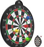 Dart Board Game - Inclusive Darts - Excellent Indoor Game and Party Games - Dart Board for Kids and Adult