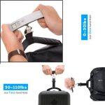 Digital Luggage Scale Gift for Traveler Suitcase Handheld Weight Scale 110lbs