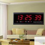 Digital Wall Clock With Date & Temperature Digital Wall Clock With Date & Temperature