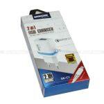 Dikon DK-C1 Micro USB Mobile Phone Charger With Attached Wired 2A