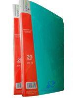 Display Book A4 Size 20 Pockets Document Bag Pouch Bill Folder Holder