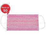 Disposable Surgical Mask With Nose Pin (1 Box =
