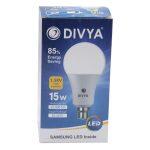 Divya 15 W White LED Bulb E27