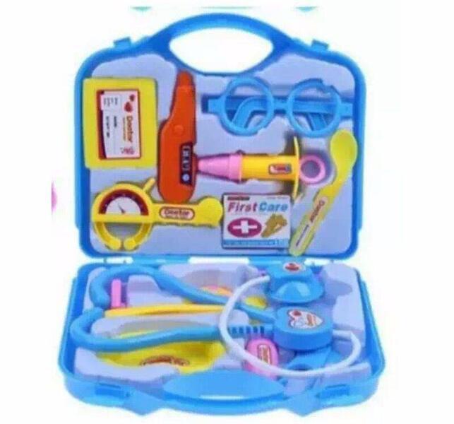 Doctor Set Laptop Case Medical Kit Educational Children Toy