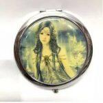Double Side Folding Pocket Mirror