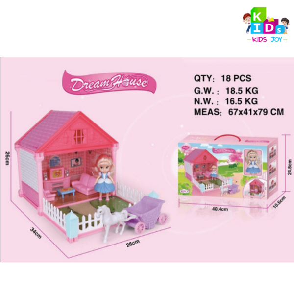 Dream House DIY Doll House For Kids
