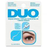 DUO Strip Lash Adhesive White/Clear, for strip false eyelash, 0.25 oz