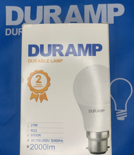 Duramp LEB Bulb - 20W - B22 - White/Warm