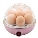 Egg Boiler Electric Automatic Off 7 Egg Poacher for Steaming, Cooking, Boiling and Frying, Multicolour