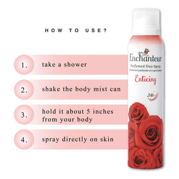 Enchanteur Enticing Perfumed Deo Spray For Women-150 ml