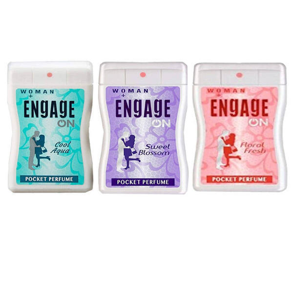 Engage Pocket Perfume for Women 3 in 1 set 17ml