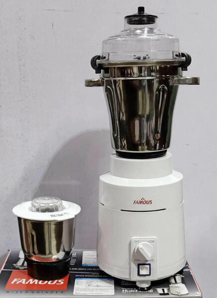Famous Hotel King 2 Jar Heavy Commercial Mixer and Grinder 1200 Watt