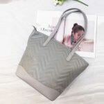 Fashion simple Handbags solid color casual travel Shoulder Bag Cooskin  tote Bags korean style