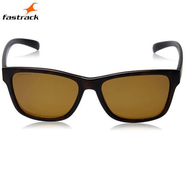 Fastrack Brown Wayfarer Squares Sunglasses For Men