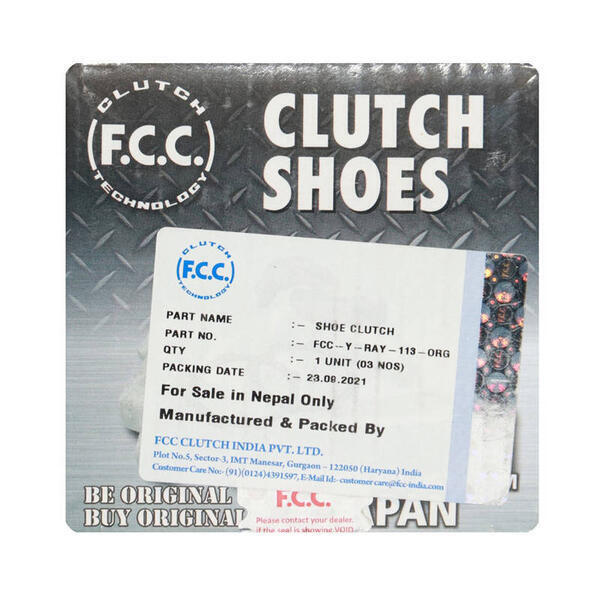 FCC Clutch Shoe For Yamaha Fachino