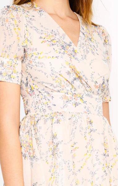 Fit & Flare Floral Summer Dress