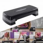 Fitness Stepper Board 2 Floor Aerobics Board Adjust Sports Bodybuilding Exercise Stepper Fitness Equipment
