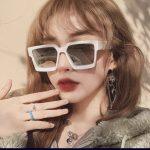 Flat Square Sunglasses For Women