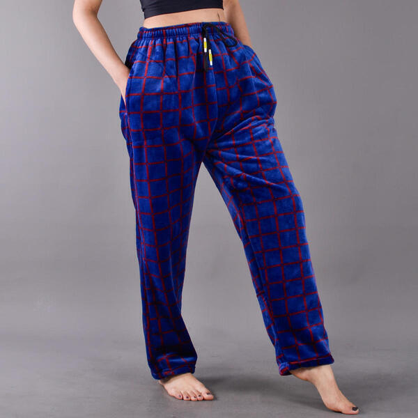 Fleece Printed Women Blanket Trouser For Winter