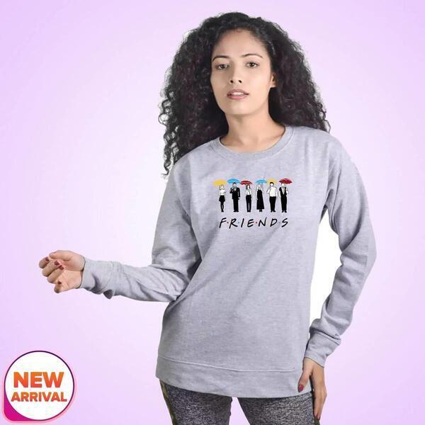 FRIENDS Printed Sweatshirts For Women
