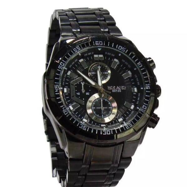 Full Black Big Size Round Watch For Men