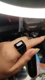Full On Black Men Square Ring