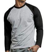 Full Sleeve Baseball Tshirt For Men