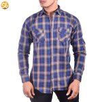 Full sleeve check shirt for men