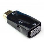 Generic HDMI To VGA Converter USB-Stick-Size Gold-Plated 1080P HDMI to VGA Adapter