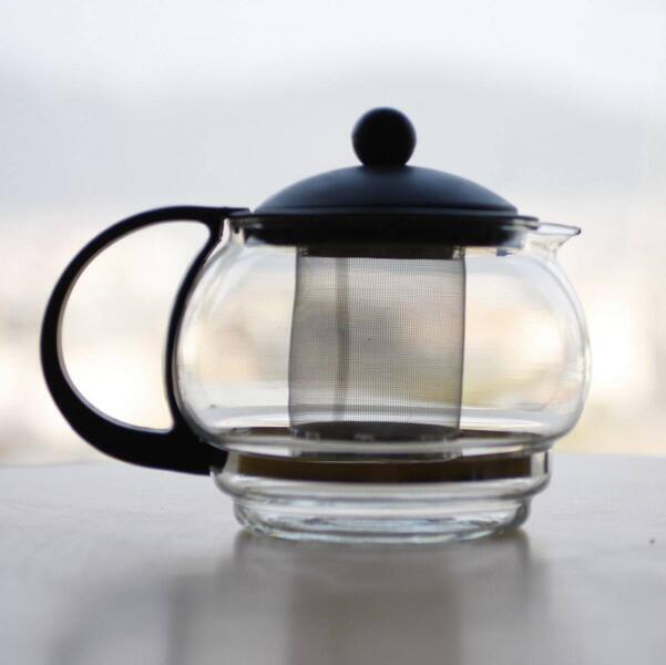 Glass Teapot 880 Ml (Lucky Pot)