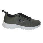 Goldstar Green Lace Up Sneakers For Men