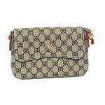 Green Gd Bag With Red Belt For Women