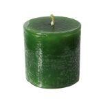 Green Lemongrass Scented Candle  Burning Hours-35 Hours Plus