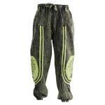 Green Tree Printed Cotton Aladin Joggers For Men