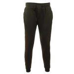 Green Winter Fur Jogger Trouser For Men