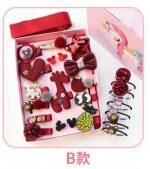Hairpin Gift Box Set Clip Cute Girl Tie Hair Rubber Band Girl Headdress Children Hairpin Headdress