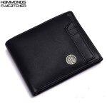 Hammonds Flycatcher Genuine Leather Black Wallet For Men (HF 577 BLL) )
