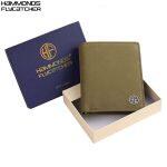 Hammonds Flycatcher RFID Protected Moss Green Leather Wallet For Men (HF 583 GH)