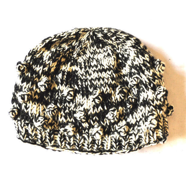 Hand Knitted Woolen Cap with lining Men