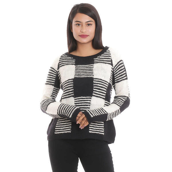Hand Knitted Woolen Sweater For Women (Fair Trade Product)