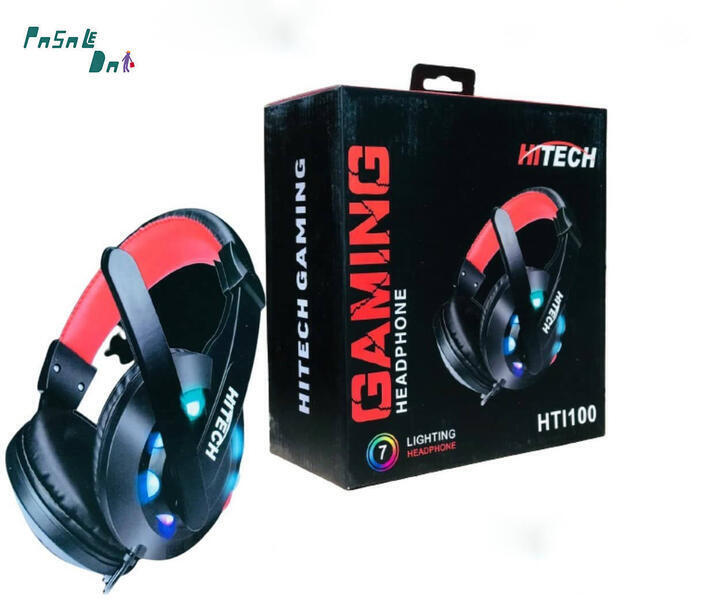 Hitech Gaming Headphone LED Backlight HTI100 with Mic