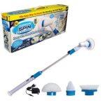 Hurricane Spin Scrubber Cordless Rechargeable Power Scrubber By Bulbhead